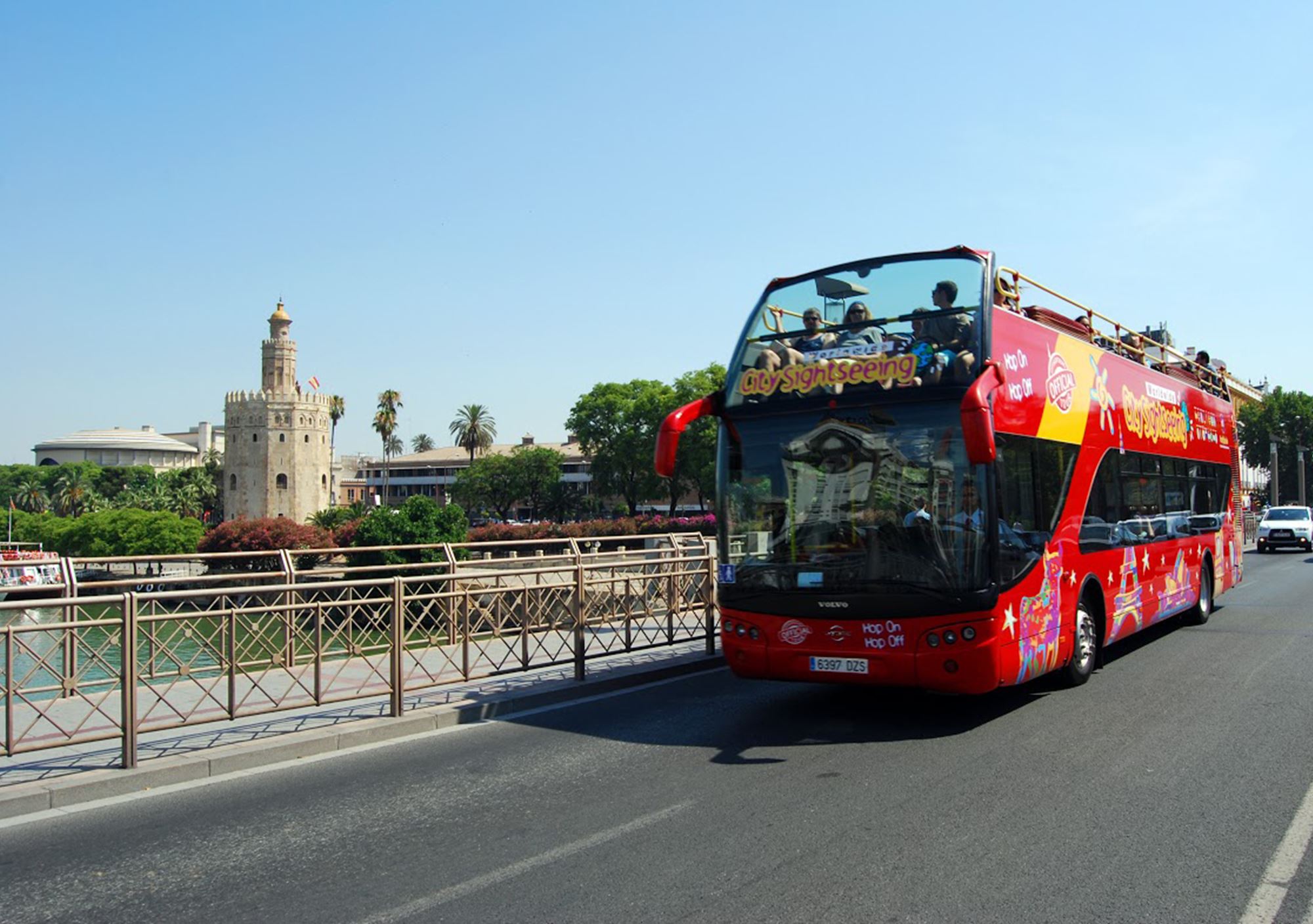 reservieren kaufen buchung tickets besucht Touren Fahrkarte karte karten Eintrittskarten Touristikbus City Sightseeing Sevilla